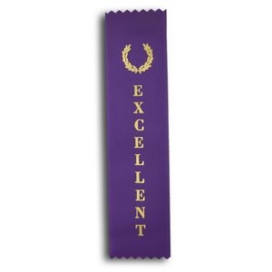 Excellent Standard Stock Ribbon w/ Pinked Ends (2"x8")