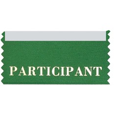 Participant Stock Horizontal Badge Ribbon