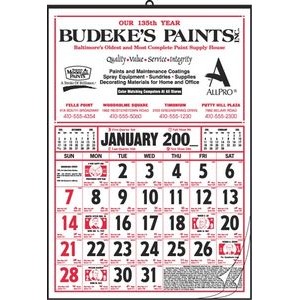 Almanac 12-Sheet Calendar