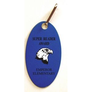 Sublimation Aluminum Oval Zipper Pull/ Full Color (1