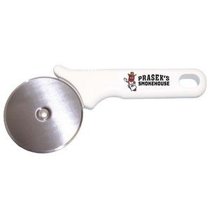 White Handle Pizza Cutter