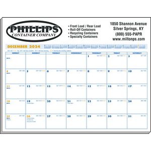 Deskminder Desk Pad Calendar w/o Corners