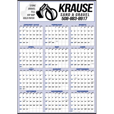 Year-In-View® Large Memo Calendar