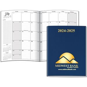 Large Deluxe Monthly Saddle Stitched Academic Planner