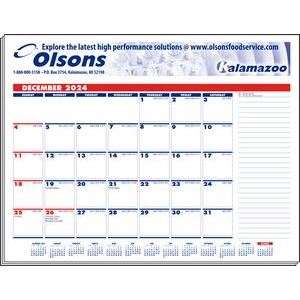 Deskmate Desk Pad Calendar w/o Corners