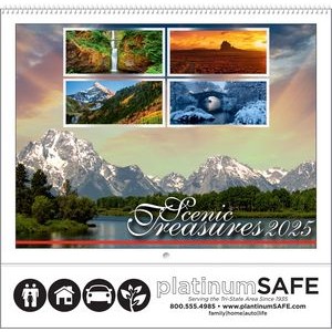 Scenic Treasures 12 Subject Appointment Calendar