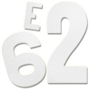 6" Individual Reflective Letters or Number Sticker