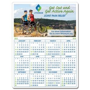 Year-at-a-Glance Full Color Plastic Write-On / Wipe off Wall Calendar