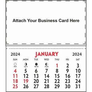 Kwik-Stik Business Card Calendar