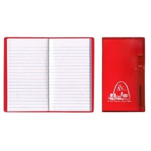 Translucent Vinyl Cover Tally Book with Flat Matching Pen