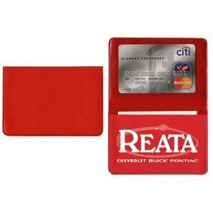 Card Case with 1 Clear Pocket