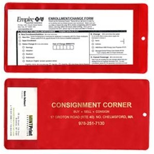 Copy-Guard Vinyl - XL Policy Holder w/ Extra Pocket (opens on short side)