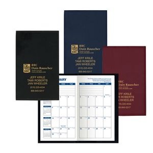 Soft Cover Vinyl Sewn Ireland Monthly Planner / 1 Color Insert