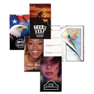 Stock Theme Full-Color Vinyl Cover Weekly Planner