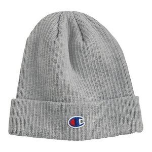 Champion Ribbed Beanie (Embroidery)