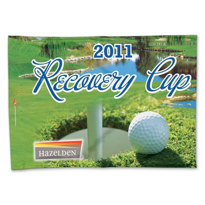 1 Sided Rectangle Golf Flag
