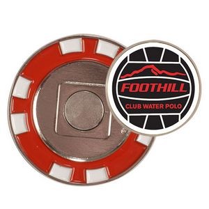 Poker Chip w/ Removabel Ball Marker