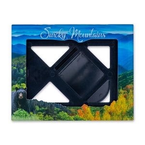 Small Acrylic Picture Frame 3.75" x 4.75" Rectangle 3"x4" photo