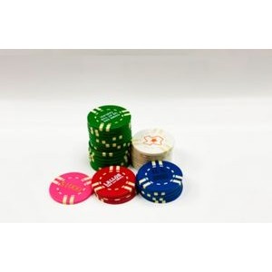 Liberty™ 6-Stripe Custom Poker Chips