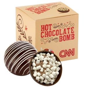 Hot Chocolate Bomb Gift Box - Original Flavor - Classic Dark