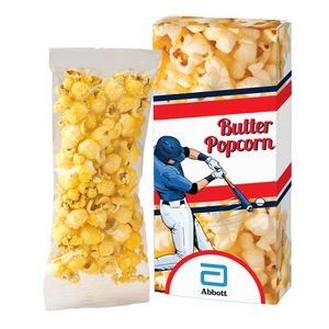 Baseball Butter Popcorn Box