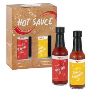 2 Piece Hot Sauce Gift Set - Original and Garlic Habanero