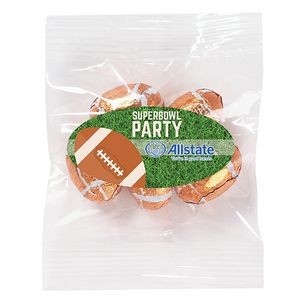 Sideline Bags w/ Chocolate Footballs (Small)