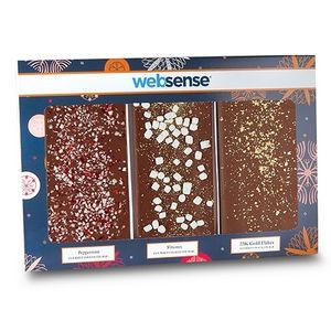 Belgian Chocolate Triplet - Holiday Sparkle