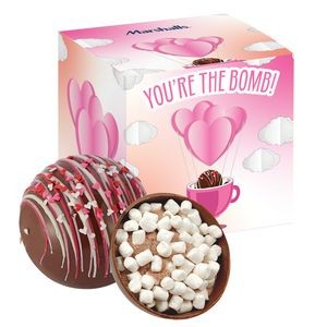 Valentine's Day Hot Chocolate Bomb Gift Box - Classic Milk