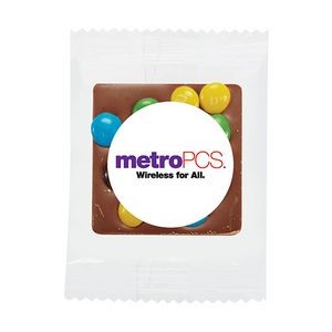 Bite Size Belgian Chocolate Square with Mini M&M's®