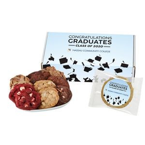 Fresh Baked Cookie Graduation Gift Set - 15 Assorted Cookies - in Mailer Box
