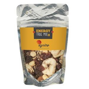 Resealable Clear Pouch w/ Energy Trail Mix II