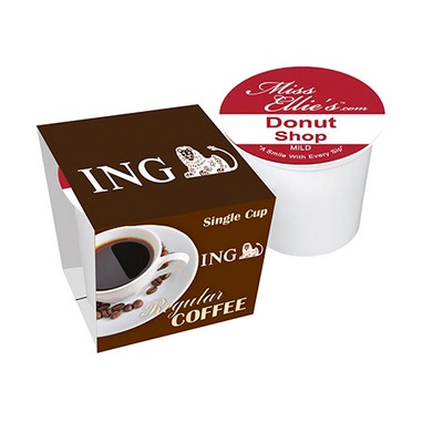 Single Serve Coffee Cup with Sleeve