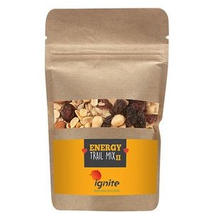 Resealable Kraft Pouch w/ Energy Trail Mix II