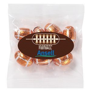 Sideline Bags w/ Chocolate Footballs (Large)