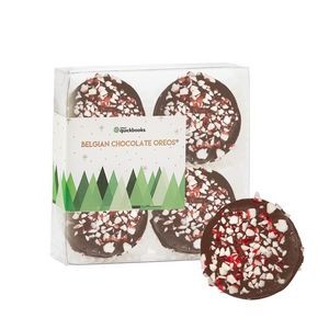Belgian Chocolate Oreos Gift Box - Milk Chocolate Peppermint
