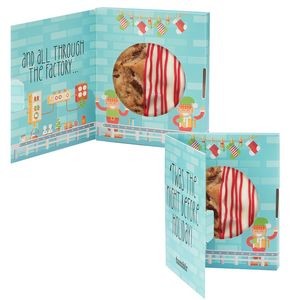 Storybook Box with Gourmet Cookie - Belgian Chocolate Dipped Chocolate Chip