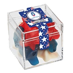 Commemorative Candy Box w/ Patriotic Gummy Stars