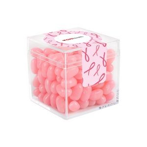 Signature Cube with Pink Jelly Belly® Jelly Beans