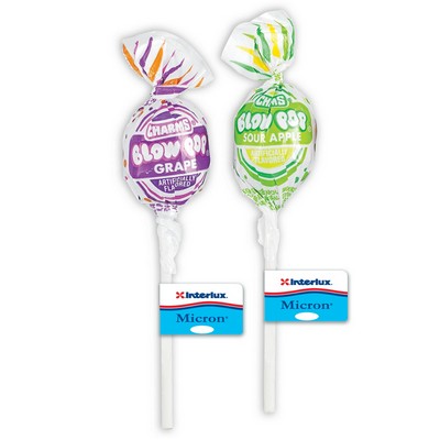 Assorted Charms® Blow Pop® Lollipops (Label)