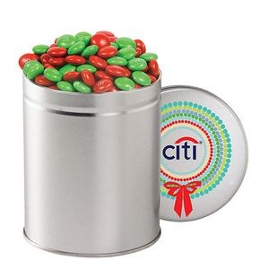 Round Tin (Quart) - Holiday M&M's