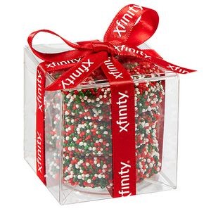 Chocolate Covered Oreo® Present w/ Holiday Nonpareils