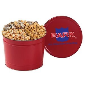 3 Way Gourmet Popcorn Tin (2 Gallon)