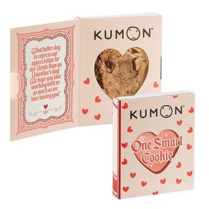 Cupid's Story Book Box with Cookie - Chocolate Chip