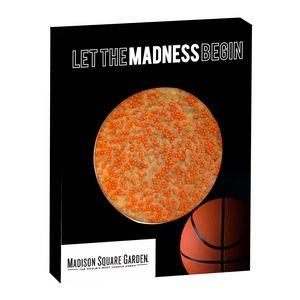 Basketball Window Box with Sprinkled Sugar Cookies - Orange