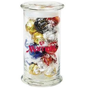 Status Glass Jar - Lindt® Truffles (20.5 Oz.)