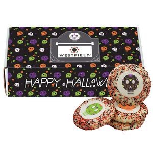 Custom Sugar Cookie w/ Halloween Sprinkles in Mailer Box (12)
