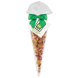 Christmas Crunch Popcorn Cone Bag (small)