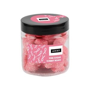 Pink Candy Jar - Pink Sugar Gummy Bears