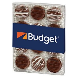 Chocolate Covered Oreo Gift Box - Chocolate Drizzle (12 pack)